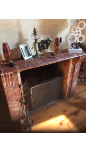 Cheminée classique marbre