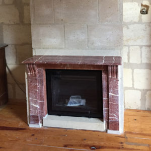 Cheminée classique intérieur