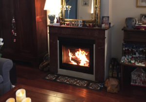 Insert rénovation cheminée ancienne